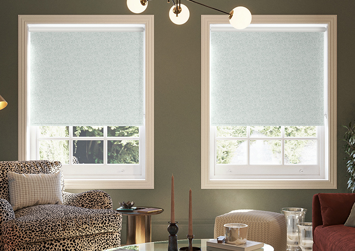 Ditsy Meadow, Pine - Twist&Fit Roller Blind - Image 3